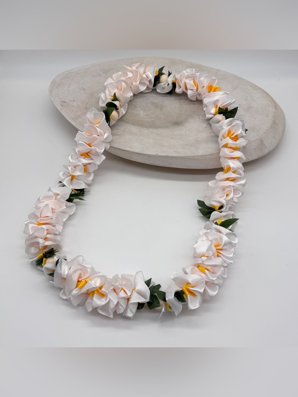 NEW Handmade Ribbon Leis Forever Flower Gift